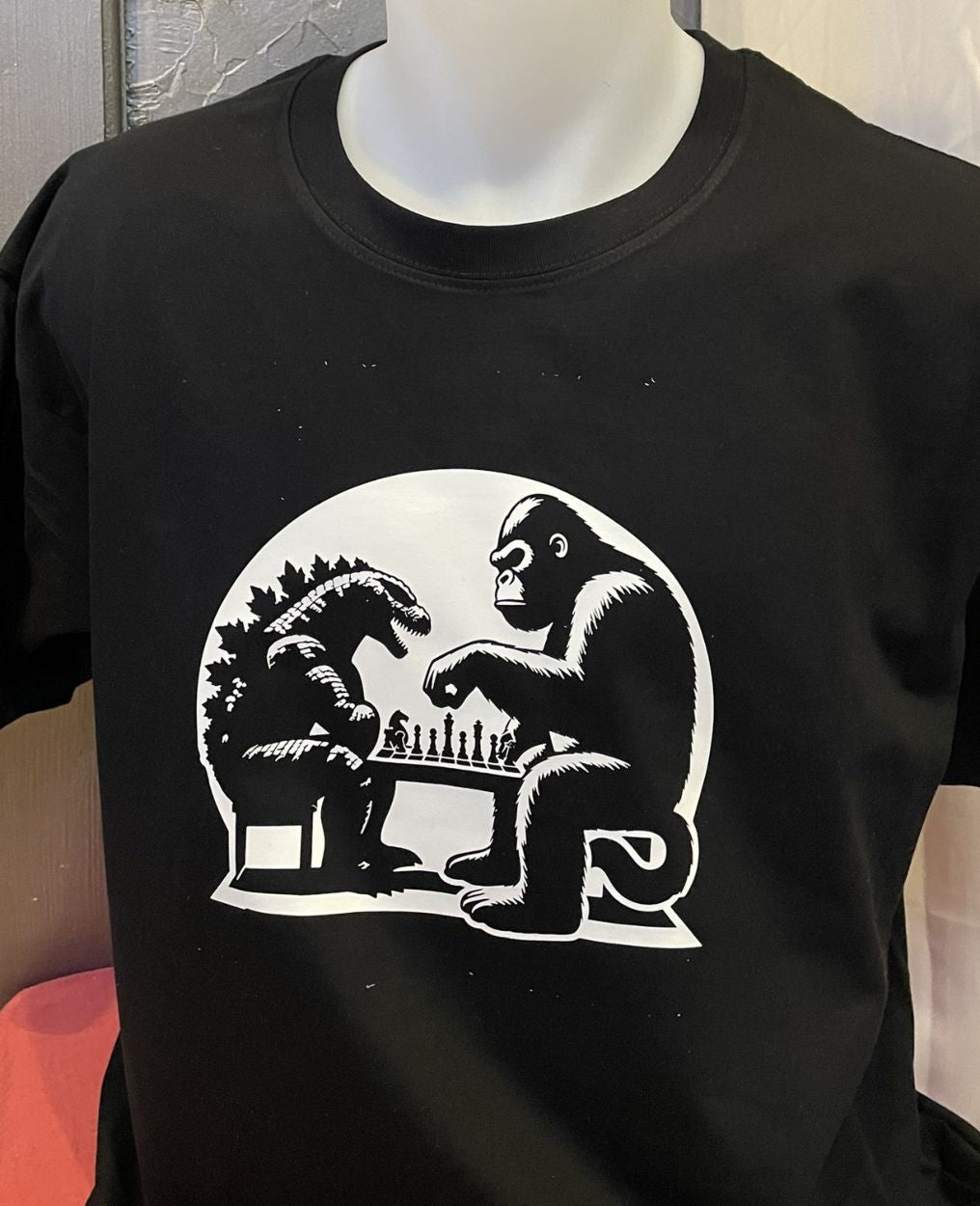 tshirt flocage echecs homme coton
