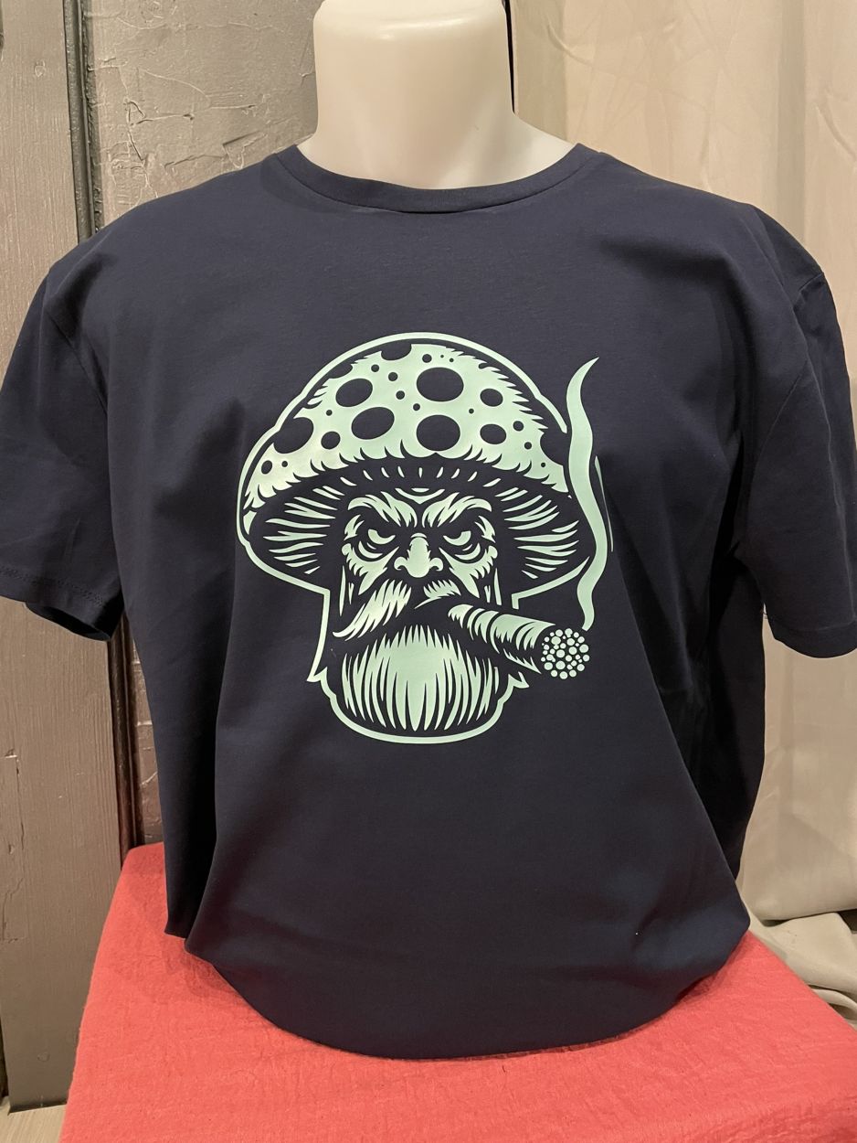 teeshirt homme flocage champignon