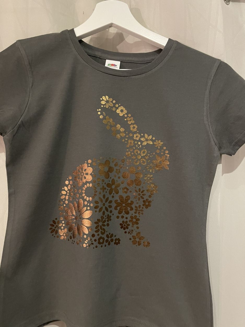 tshirt flocage lapin cadeau