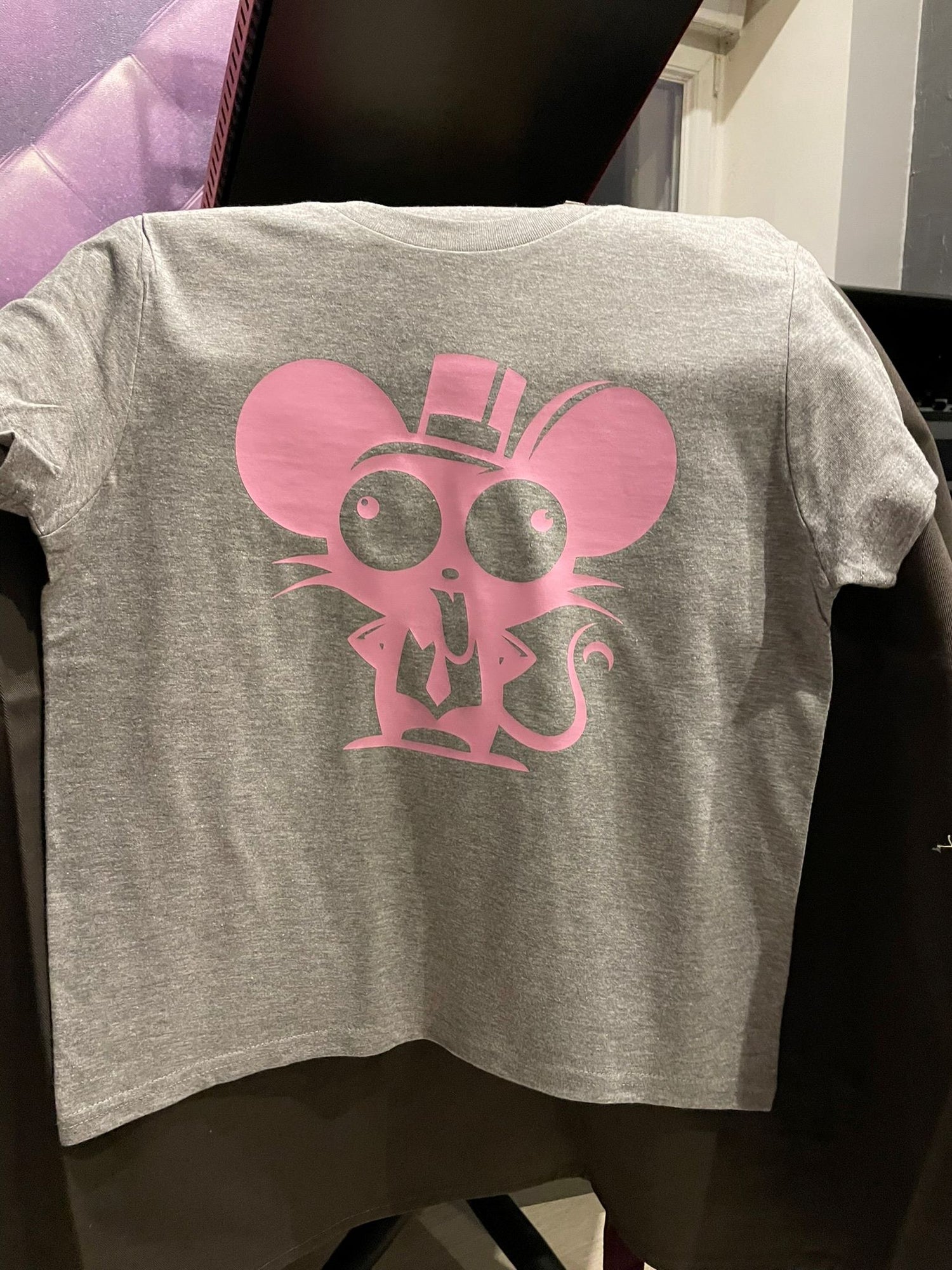 tshirts flocage souris fille