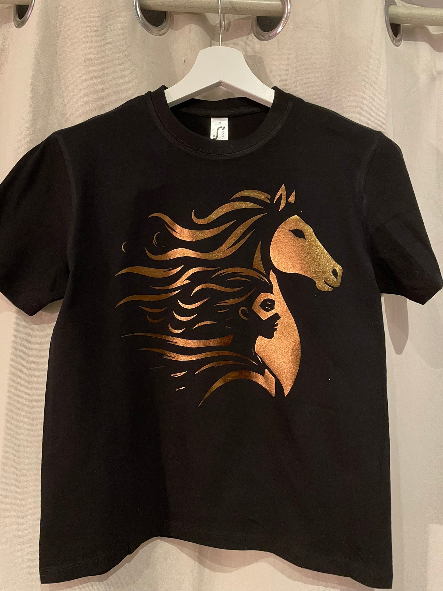 tshirt flocage cheval cadeau