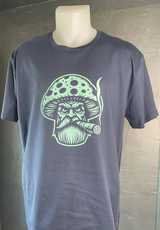 T-shirt Homme avec flocage Champignon