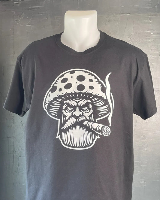 T-shirt Homme avec flocage Champignon