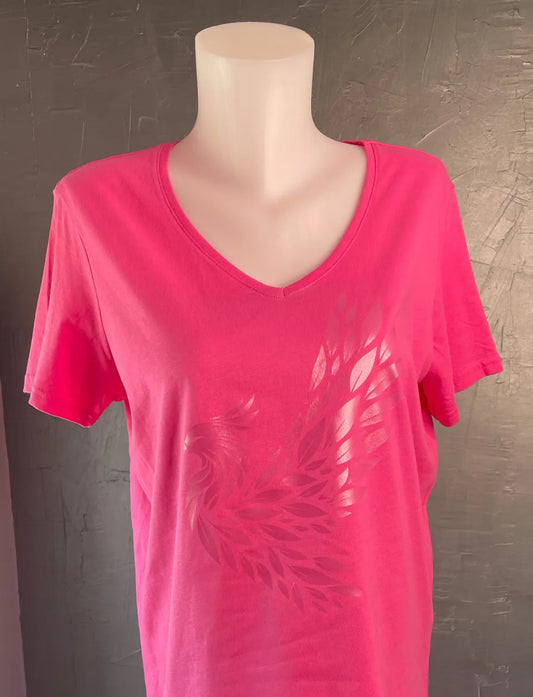 T-shirt Femme avec flocage Oiseau