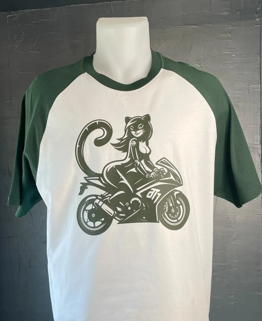 T-shirt Homme avec flocage Chatte Jungle City