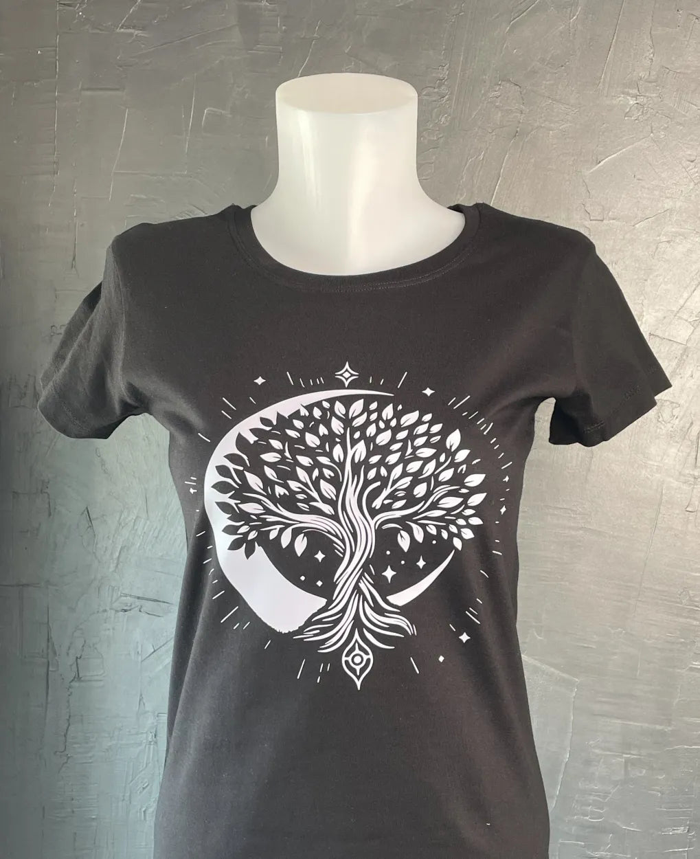 T-shirt Femme avec flocage Arbre de vie